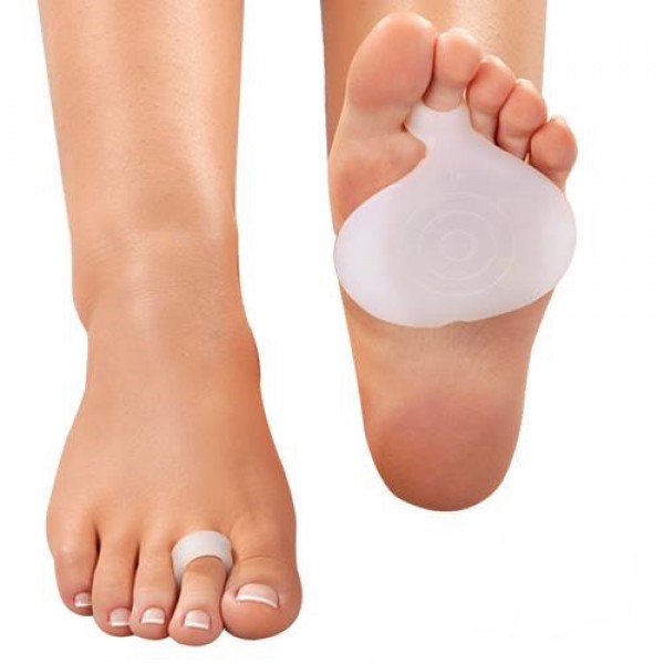 Πέλμα Σιλικόνης για Μετατάρσια MB.FC.104 METATARSAL PAD. One Size. Ζεύγος. Λευκό. Πέλμα Σιλικόνης για Μετατάρσια MB.FC.104 METATARSAL PAD. One Size. Ζεύγος. Λευκό.