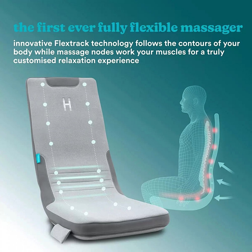 Homedics Full Body Flex Θερμαινόμενο Κάθισμα Ολικού Μασάζ Σιάτσου. MCS-512H-EB. Homedics Full Body Flex Θερμαινόμενο Κάθισμα Ολικού Μασάζ Σιάτσου. MCS-512H-EB.