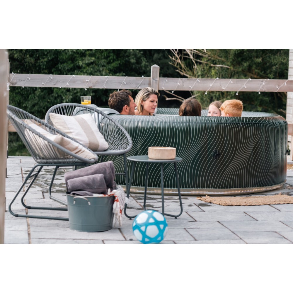 Ιαματικό Λουτρό - Υδρομασάζ METEOR SPA για 4+2 Χρήστες της MSpa. 204x70cm.