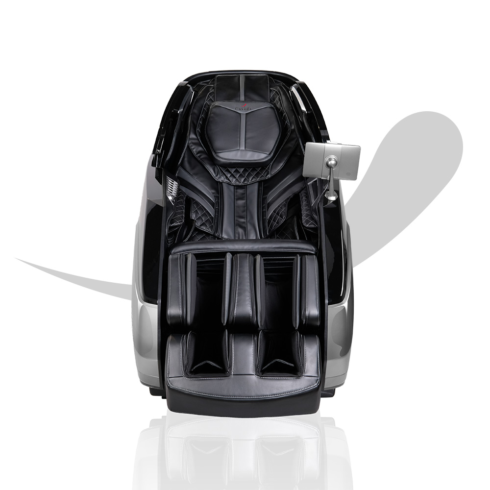 Casada TITAN  Πολυθρόνα Μασάζ Νέας Γενιάς με Μηχανισμό Μασάζ Διπλού Ρομπότ-Dual Robot- και Λειτουργία Braintronics®. 167x124x81cm. Μαύρο. 