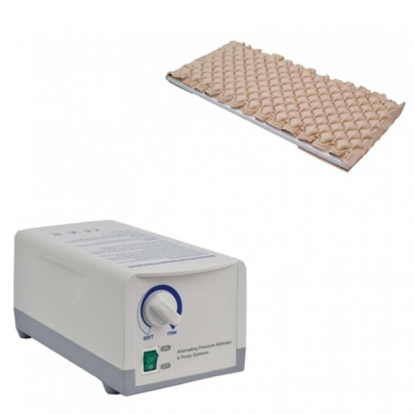 Σετ Αερόστρωμα Κατάκλισης Medium Risk Medical με Αεραντλία. Alfacare.  Σετ Αερόστρωμα Κατάκλισης Medium Risk Medical με Αεραντλία. Alfacare.