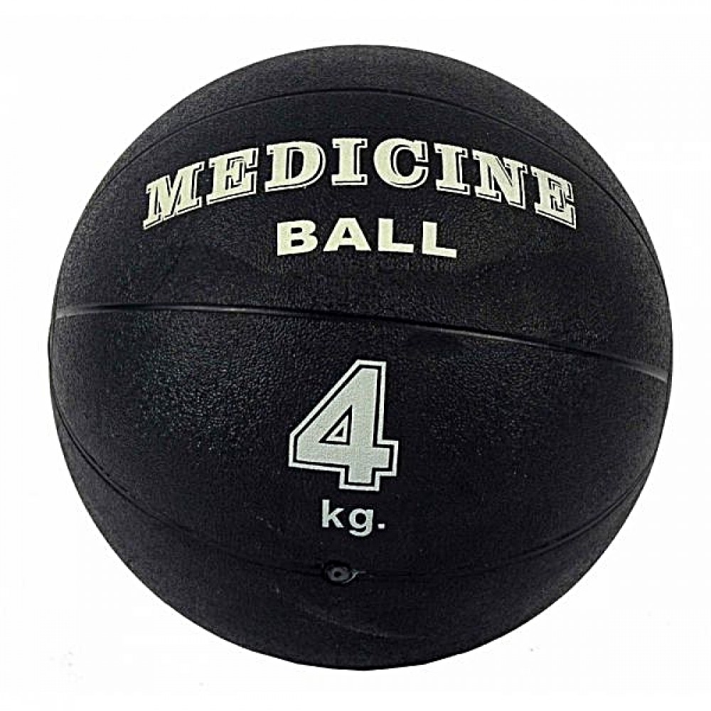Ιατρική Μπάλα Ασκήσεων Mambo Max Medicine Ball. Μαύρο 4Kg. AC-3394. 