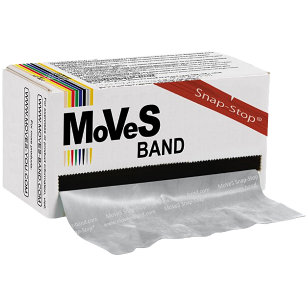 Λάστιχο Εξάσκησης-Γυμναστικής με Αντίσταση MoVeS Band Snap Stop. Ασημί-Σκληρό 4x. 22,5m. AC-3126. Λάστιχο Εξάσκησης-Γυμναστικής με Αντίσταση MoVeS Band Snap Stop. Ασημί-Σκληρό 4x. 22,5m. AC-3126.