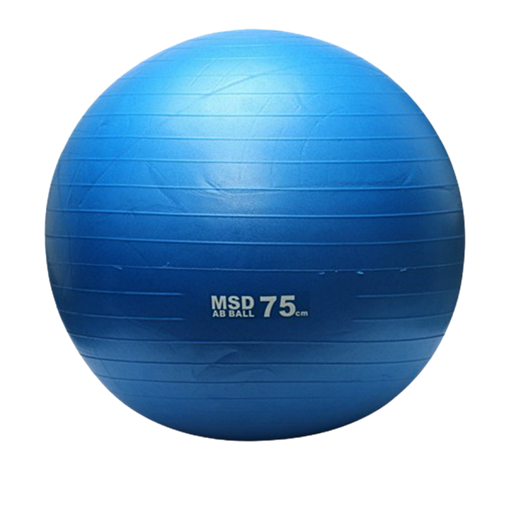 Μπάλα Γυμναστικής Mambo Max Pilates Anti-Burst Gym Ball με Τεχνολογία Κατά του Σκασίματος. Ø 75cm. Μπλε. AC-3261.