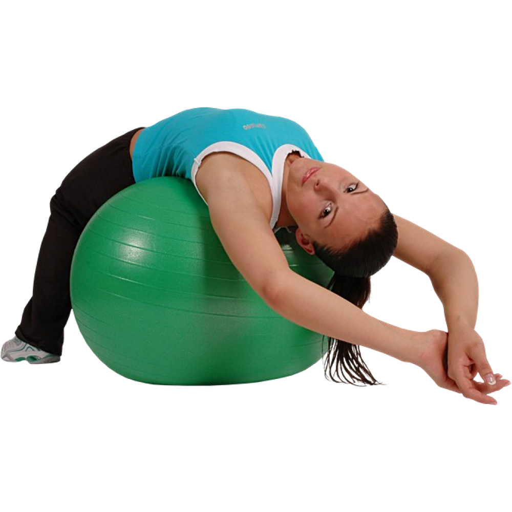 Μπάλα Γυμναστικής Mambo Max Pilates Anti-Burst Gym Ball με Τεχνολογία Κατά του Σκασίματος. Ø 65cm. Πράσινη. AC-3260. 