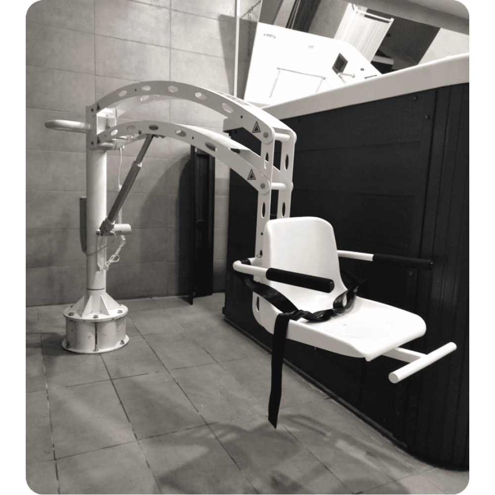 Σταθερός Ανελκυστήρας-Ανυψωτικό για Πισίνες & Ιαματικά Λουτρά NART Access.