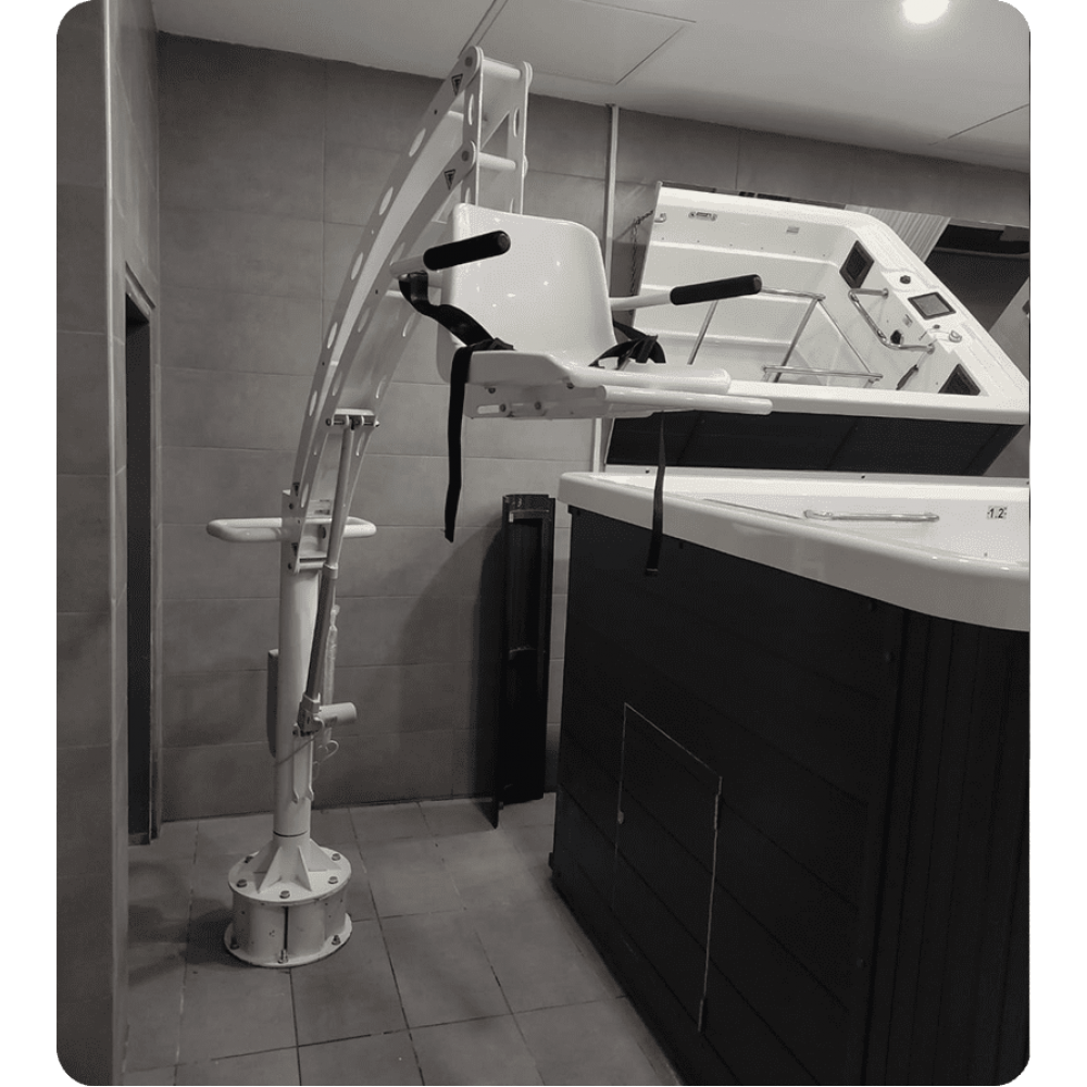 Σταθερός Ανελκυστήρας-Ανυψωτικό για Πισίνες & Ιαματικά Λουτρά NART Access.