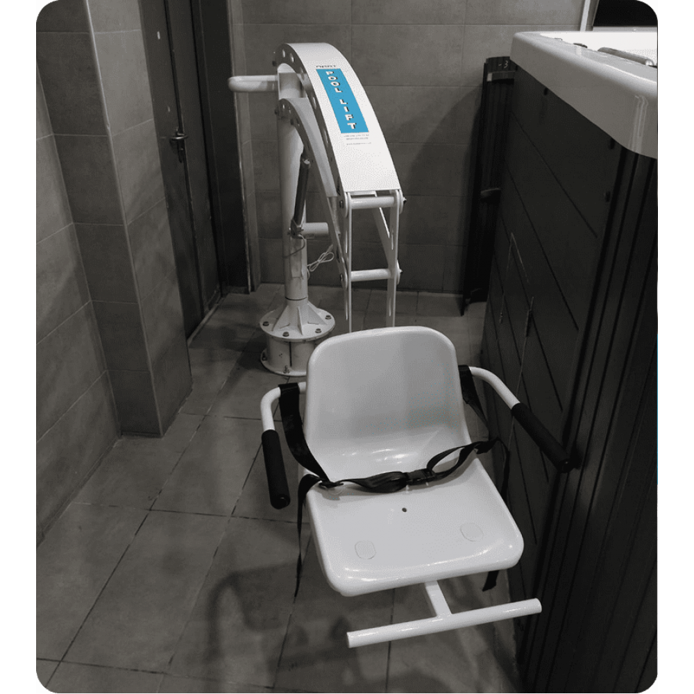 Σταθερός Ανελκυστήρας-Ανυψωτικό για Πισίνες & Ιαματικά Λουτρά NART Access.