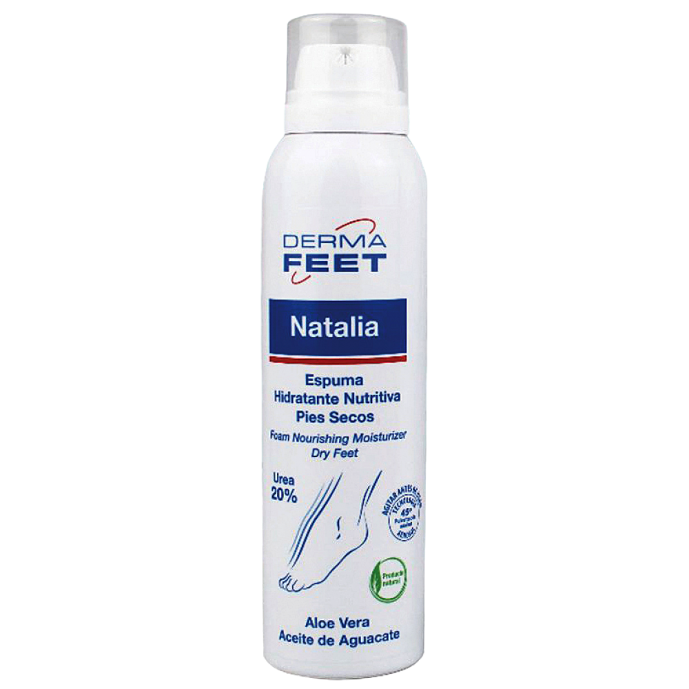 Ενυδατικός Αφρός Derma Feet NATALIA Καθημερινής Περιποίησης Ποδιών. 150ml. 
