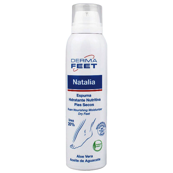 Ενυδατικός Αφρός Derma Feet NATALIA Καθημερινής Περιποίησης Ποδιών. 150ml. 