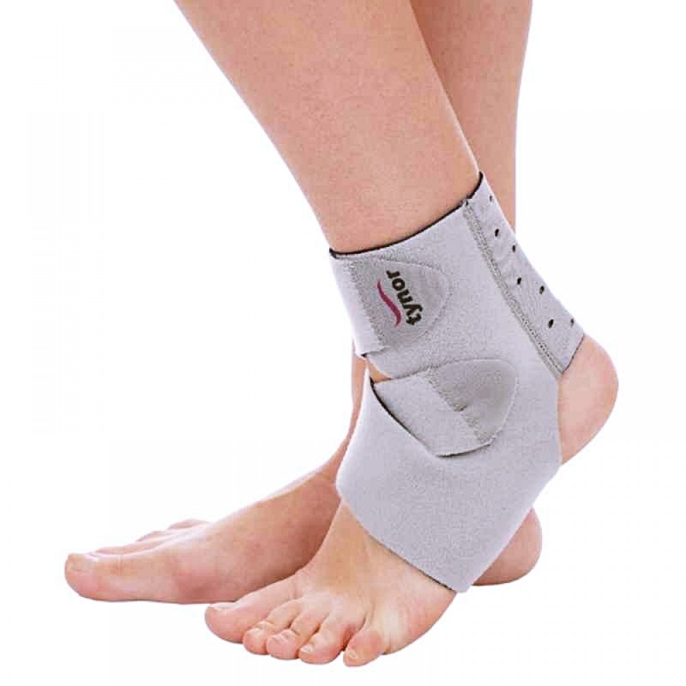 Επιστραγαλίδα  ANKLE WRAP από Neoprene με Aυτοκόλλητους Iμάντες. Ανοικτής Πτέρνας. Ortholand.