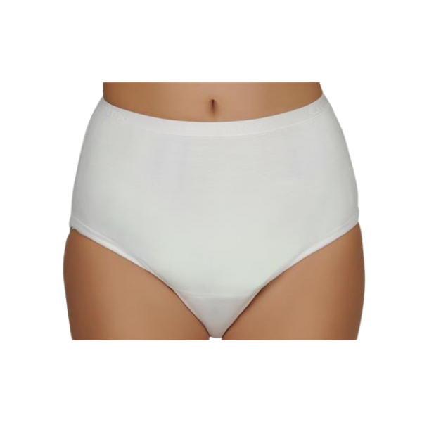 Πλενόμενο Γυναικείο Εσώρουχο Ελαφριάς Ακράτειας CARETEX ORCHIS. Απορροφητικότητα 50ml. Λευκό. Πλενόμενο Γυναικείο Εσώρουχο Ελαφριάς Ακράτειας CARETEX ORCHIS. Απορροφητικότητα 50ml. Λευκό.