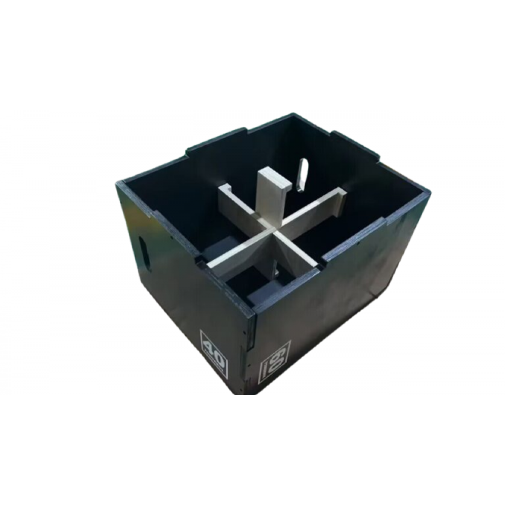 Πλειομετρικό Kουτί Crossfit Box Viking PB-2. Μαύρο. Viking 105894.