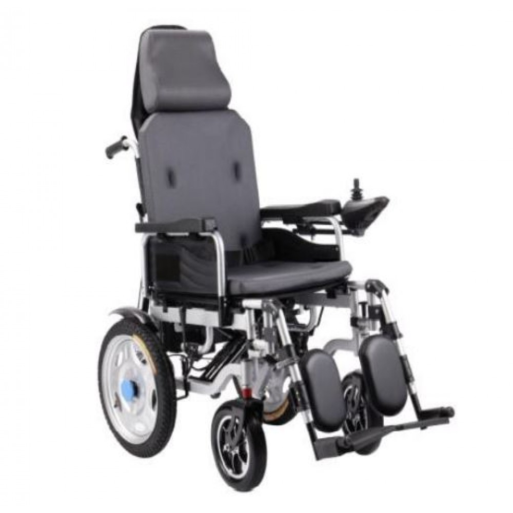 Ηλεκτρικό Αναπηρικό Αμαξίδιο PE0101R Χαλύβδινου Σκελετού Promoting Medical. Γκρι. 