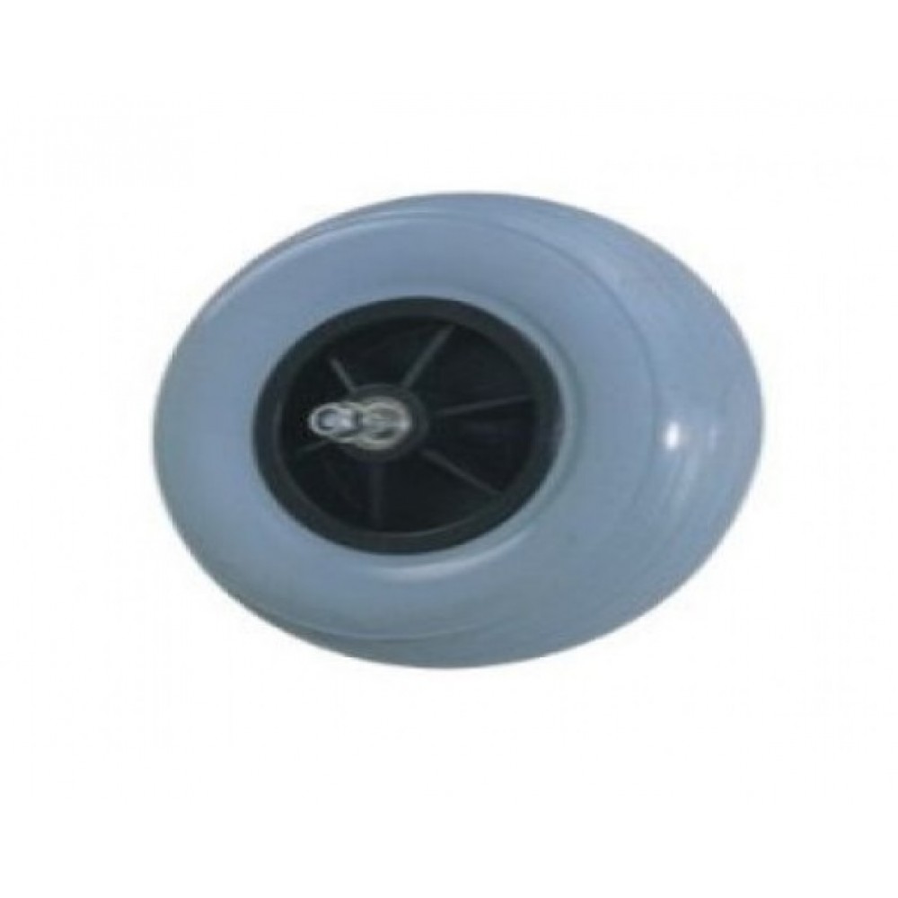 Εμπρόσθιος Συμπαγής Τροχός PU Αμαξιδίου 200x50mm PW-130E Εμπρόσθιος Συμπαγής Τροχός PU Αμαξιδίου 200x50mm PW-130E