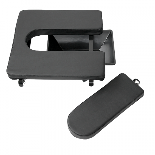 Κάθισμα Αμαξιδίου με Οπή και Υποδοχή για Δοχείο WC 46cm. PW-130W.  Κάθισμα Αμαξιδίου με Οπή και Υποδοχή για Δοχείο WC 46cm. PW-130W.