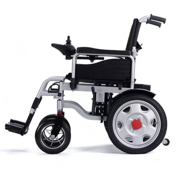 Ηλεκτρικό Αναπηρικό Αμαξίδιο PE0101 Χαλύβδινου Σκελετού  Promoting Medical. Ασημί. 