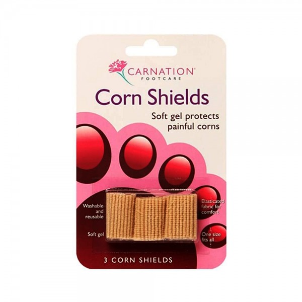 Προστατευτικά Επιθέματα Δακτύλων για Κάλους Carnation Corn Shields. 3 Τεμάχια. 1052 Vican.  Προστατευτικά Επιθέματα Δακτύλων για Κάλους Carnation Corn Shields. 3 Τεμάχια. 1052 Vican.