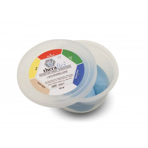 Πλαστελίνη Ασκήσεων Theraflex™ Putty. Μπλε-Σκληρό 2x. 85gr. AC-3204. Πλαστελίνη Ασκήσεων Theraflex™ Putty. Μπλε-Σκληρό 2x. 85gr. AC-3204.
