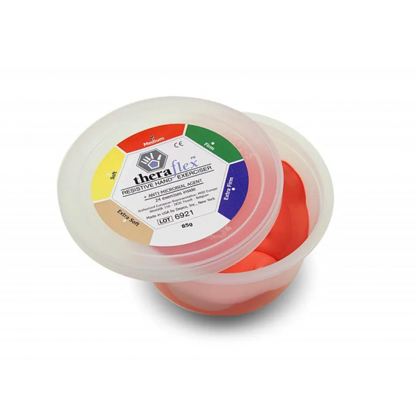 Πλαστελίνη Ασκήσεων Theraflex™ Putty. Κόκκινο-Μέτριο. 85gr. AC-3202. Πλαστελίνη Ασκήσεων Theraflex™ Putty. Κόκκινο-Μέτριο. 85gr. AC-3202.