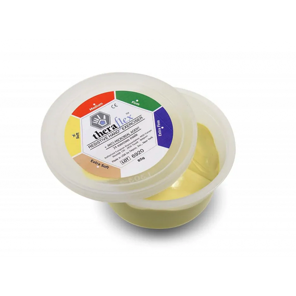 Πλαστελίνη Ασκήσεων Theraflex™ Putty. Κίτρινο-Μαλακό. 85gr. AC-3201. Πλαστελίνη Ασκήσεων Theraflex™ Putty. Κίτρινο-Μαλακό. 85gr. AC-3201.