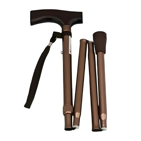 Μπαστούνι Σπαστό Αλουμινίου. Ρυθμιζόμενου Ύψους 82-95cm. Βάρος Χρήστη 110Kg. Μπρονζέ. Medico SC-CR35B. Μπαστούνι Σπαστό Αλουμινίου. Ρυθμιζόμενου Ύψους 82-95cm. Βάρος Χρήστη 110Kg. Μπρονζέ. Medico SC-CR35B.