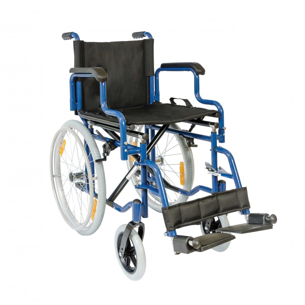 Αναπηρικό Στενό Aμαξίδιο Πτυσσόμενο SLIM. Πλάτος Καθίσματος 43cm. 
