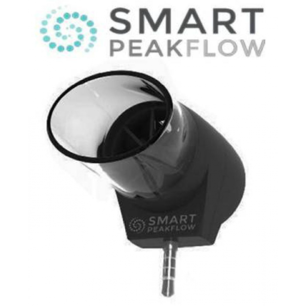 Ψηφιακό Ροόμετρο - Σπιρόμετρο Smart PeakFlow με Αντάπτορα Bluetooth Επικοινωνίας και Αποθήκευσης Δεδομένων Εξετάσεων. 