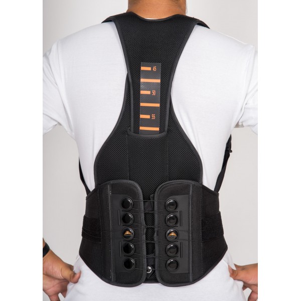 Θωρακο-οσφυϊκός Νάρθηκας SPINE MB.5720 με Κορδόνι Συμπίεσης. Μαύρο. Παροχή ΕΟΠΥΥ.  Θωρακο-οσφυϊκός Νάρθηκας SPINE MB.5720 με Κορδόνι Συμπίεσης. Μαύρο. Παροχή ΕΟΠΥΥ.