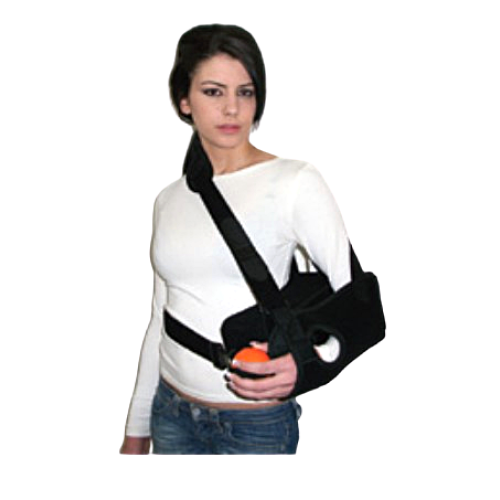 Νάρθηκας Απαγωγής Ώμου 15°- 20° SLING PERFECT. Αμφιδέξιος. One Size. Μαύρο. 