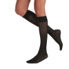 Γυναικεία Υπέρλεπτη Ελαστική Κάλτσα Πρόληψης, Κάτω Γόνατος SANYLEG B11. 70den. Μέτριας Συμπίεσης 10-14 mmHg. Μαύρο.