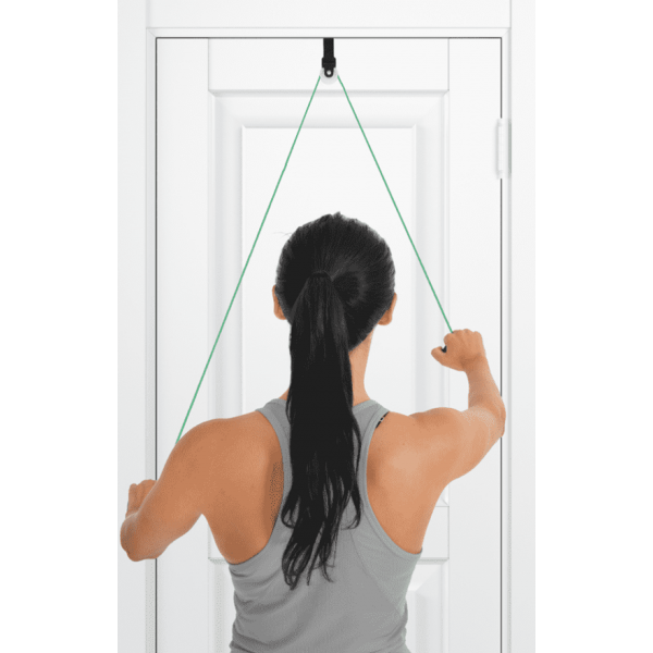 Τροχαλία Ασκήσεων Ώμων με Nylon Κορδόνι & Άγκιστρο Πόρτας MoVeS Shoulder Rope Pulley. Οικονομική Έκδοση EcoPack. AC-3150B. Τροχαλία Ασκήσεων Ώμων με Nylon Κορδόνι & Άγκιστρο Πόρτας MoVeS Shoulder Rope Pulley. Οικονομική Έκδοση EcoPack. AC-3150B.