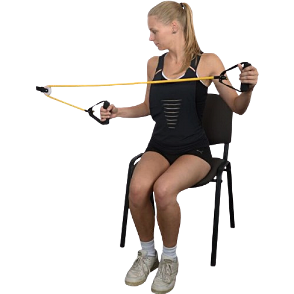 Τροχαλία Ασκήσεων Ώμων με Ελαστικό Σωλήνα MoVeS Shoulder Tube Pulley. Κίτρινο-Μαλακό. AC-3151. Τροχαλία Ασκήσεων Ώμων με Ελαστικό Σωλήνα MoVeS Shoulder Tube Pulley. Κίτρινο-Μαλακό. AC-3151.