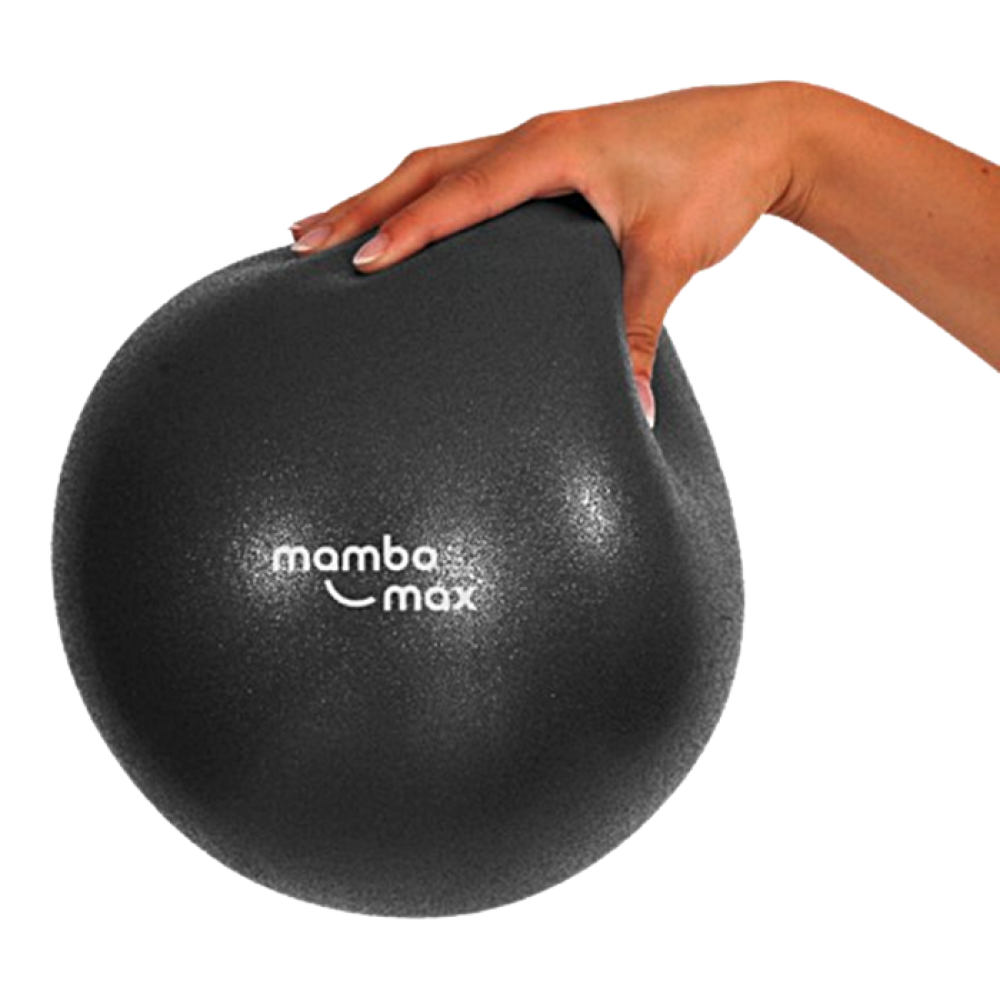 Μαλακή Μπάλα Γυμναστικής Mambo Max Pilates Soft-Over Ball. Ø 23cm. Μαύρο. AC-3238. 