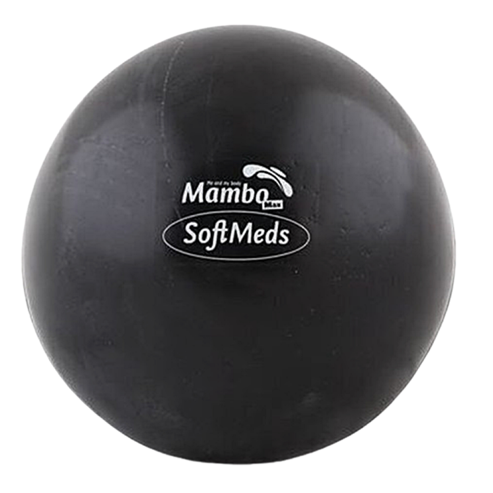 Μαλακές Μπάλες Βινυλίου Ενδυνάμωσης Χεριών Mambo Max SoftMeds. Μαύρο 3Kg. AC-3405.  