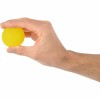 Στρογγυλό Μπαλάκι Ασκήσεων Σιλικόνης Moves MANUS Squeeze Ball. Κίτρινο-Μαλακό. AC-4160.