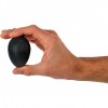 Ωοειδές Μπαλάκι Ασκήσεων Σιλικόνης Moves MANUS Squeeze Egg. Μαύρο-Σκληρό 3x. AC-4169.