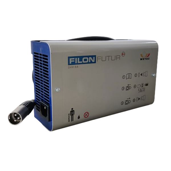 Φορτιστής Μπαταριών Αμαξιδίων-Scooter FILON FUTUR 24V 8A. 