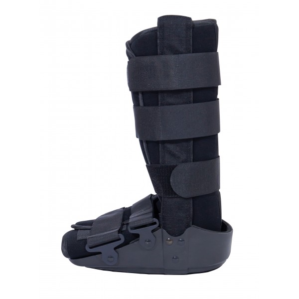 Μπότα Καταγμάτων Ψηλή Σταθερή WALKER. Αμφιδέξιο. Μαύρο. Mobiakcare.  Μπότα Καταγμάτων Ψηλή Σταθερή WALKER. Αμφιδέξιο. Μαύρο. Mobiakcare.