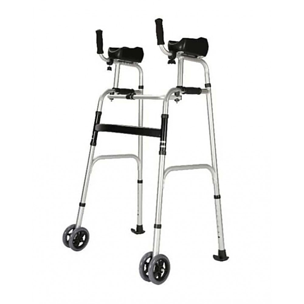 Περιπατητήρας Τροχήλατος SureStep με Λαβή και Στήριξη Πήχη. Αλουμινίου. Πτυσσόμενος. Ρυθμιζόμενου Ύψους. MB.HC009. Περιπατητήρας Τροχήλατος SureStep με Λαβή και Στήριξη Πήχη. Αλουμινίου. Πτυσσόμενος. Ρυθμιζόμενου Ύψους. MB.HC009.