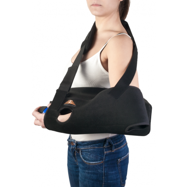 Απαγωγική Ακινητοποίηση Ώμου – Βραχίονα 30°. Αμφιδέξια. One Size. Μαύρο. 