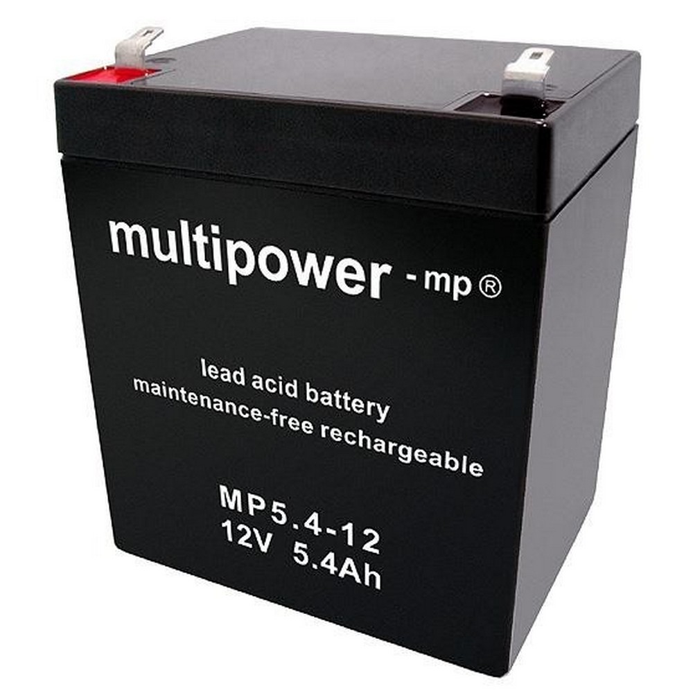 Μπαταρία Μολύβδου Multipower 12V 5,4Ah. 