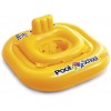Περπατούρα Θαλάσσης Intex Pool School Deluxe Baby Float. 79x79cm. Κίτρινο. 56587. 