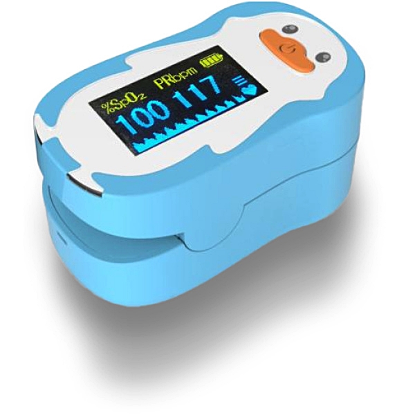 Παιδικό Οξύμετρο Δακτύλου Penguin FS20P Μπλε. Παιδικό Οξύμετρο Δακτύλου Penguin FS20P Μπλε.