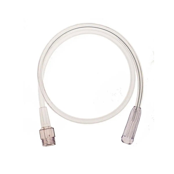 Σωλήνας Οξυγόνου SALTER Laboratories με Λαβή Αρσενικού Σπειρώματος και Ραβδωτό Σύνδεσμο. 53cm. 0810694. 