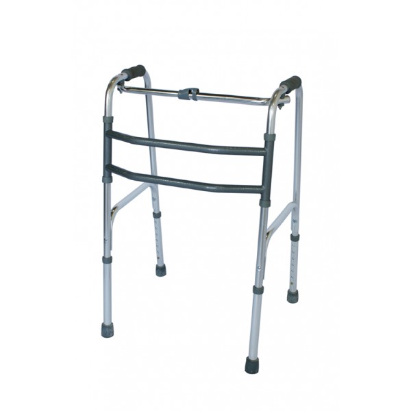 Πτυσσόμενος Περιπατητήρας Αλουμινίου Standard με Διπλές Μπάρες. AC-320.  Πτυσσόμενος Περιπατητήρας Αλουμινίου Standard με Διπλές Μπάρες. AC-320.