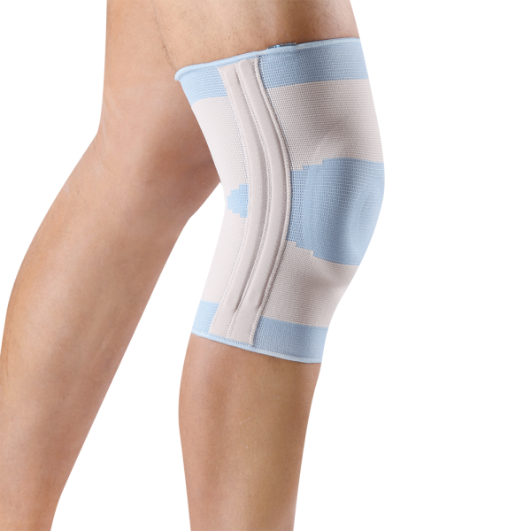 Επιγονατίδα Ελαστική με 4 Spiral Μπανέλες και Σιλικόνη. Αμφιδέξια. VITA 06-2-057.