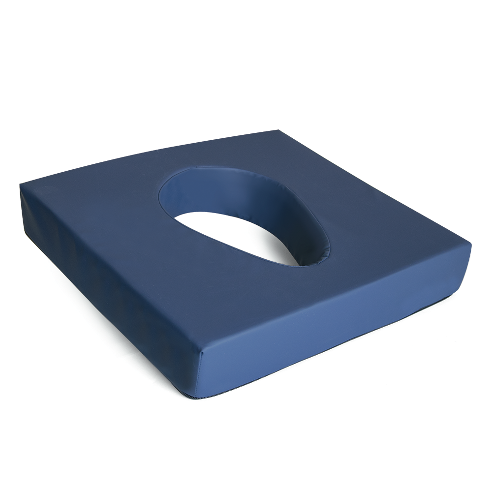 Μαξιλάρι Κόκκυγα Memory Foam με Οπή 46x41x7,5cm. Μπλε. Vita Orthopaedics 08-2-019. 