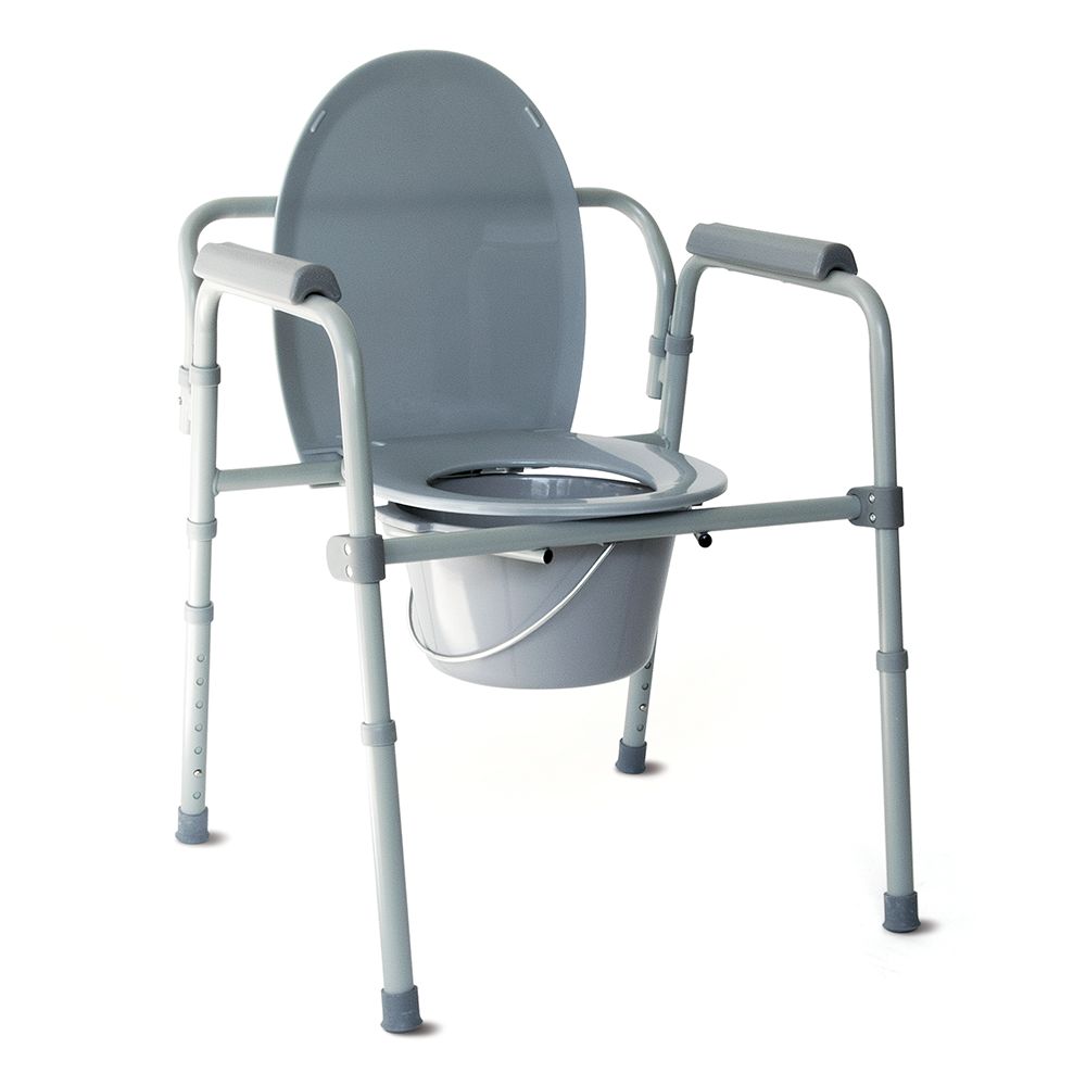 Ανυψωτική Πτυσσόμενη Καρέκλα Τριών Χρήσεων με Δοχείο WC. Vita Orthopaedics 09-2-116. 