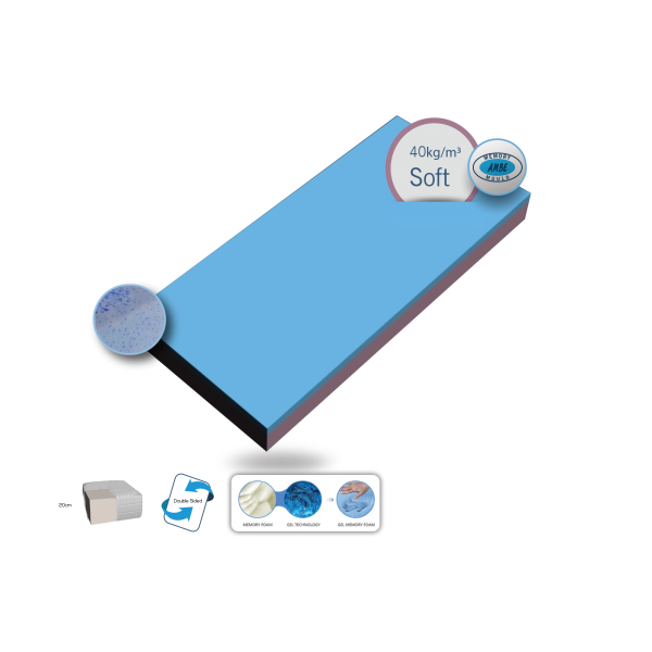 Στρώμα Ύπνου AMVE MED από Τεχνικό Latex και Memory Natural Foam. 90x200x20cm. Στρώμα Ύπνου AMVE MED από Τεχνικό Latex και Memory Natural Foam. 90x200x20cm.